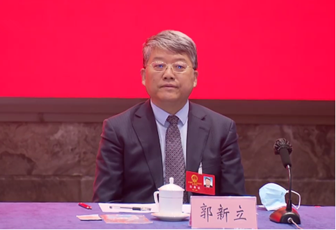 殷鲁谦主持省十三届人大五次会议济南代表团建团会议